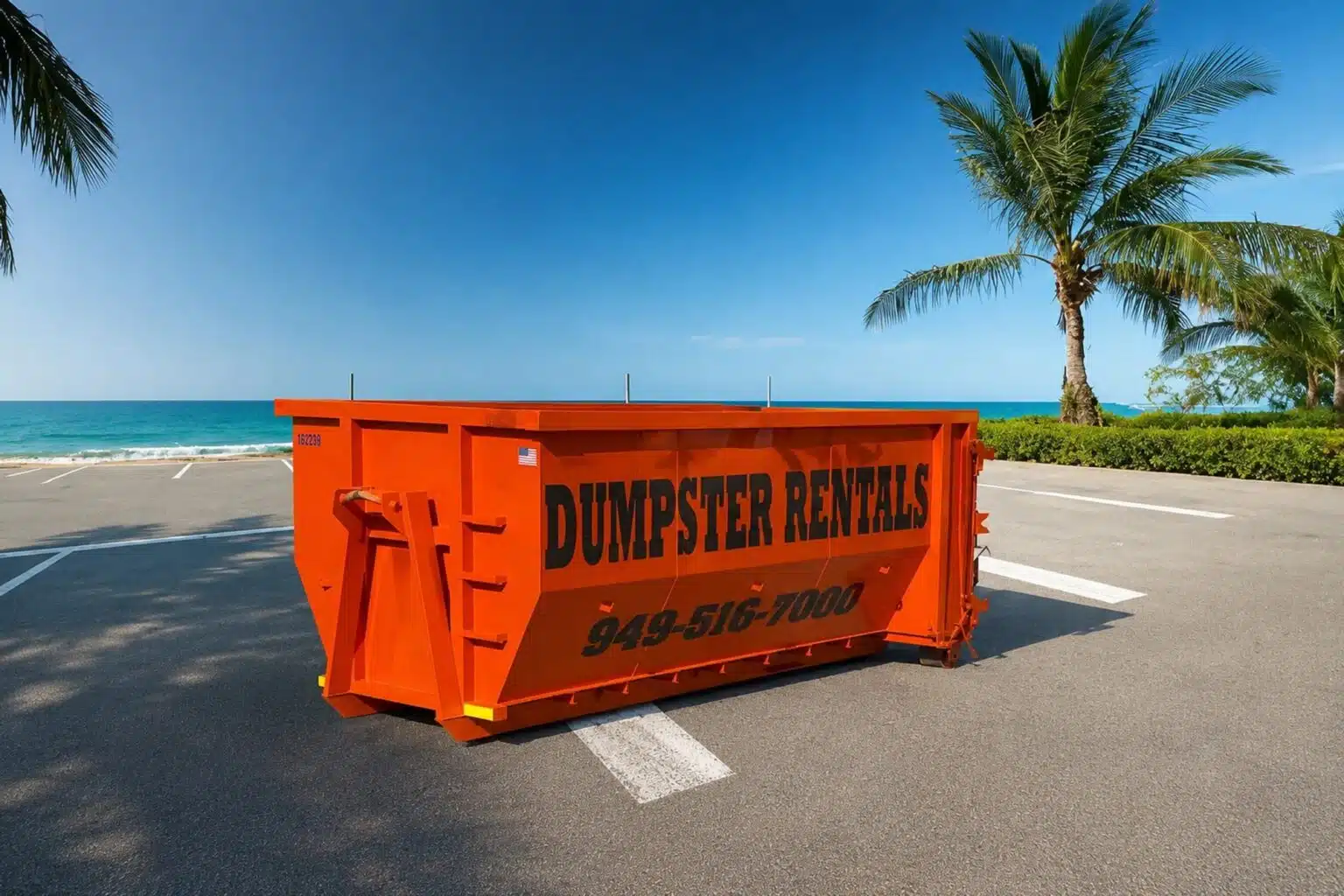 OC Dumpsters 20 yard dumpster